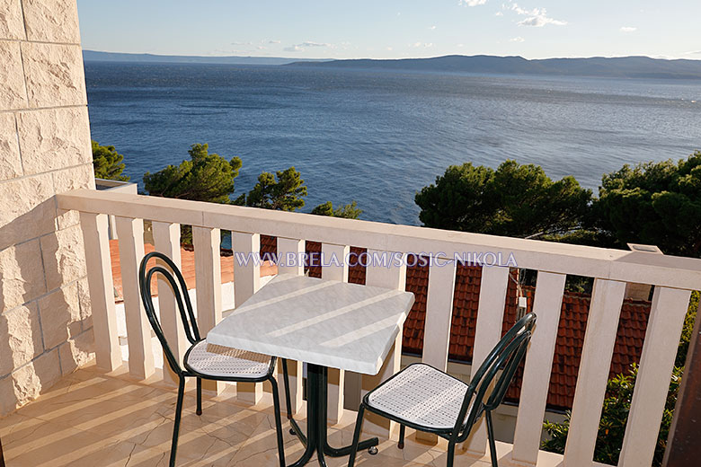 balcony with sea view