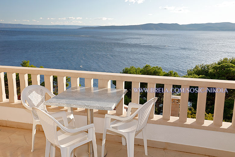 balcony with sea view