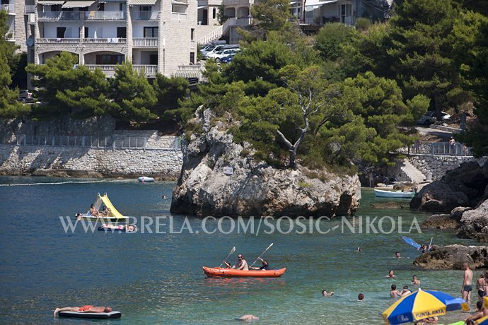 famous stone in sea, in Brela