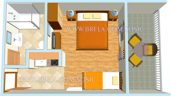 apartment's plan