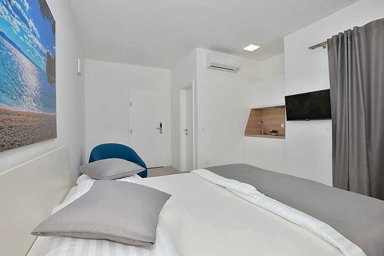 Vila Dalmatia, Brela - bedroom