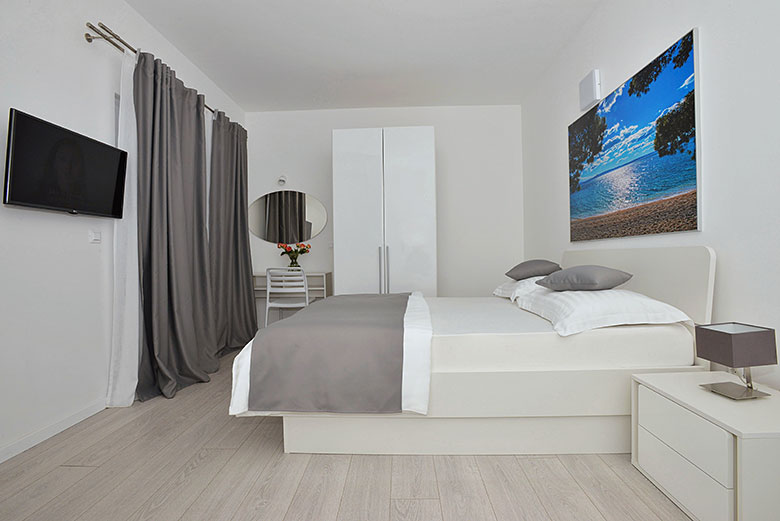 Vila Dalmatia, Brela - bedroom