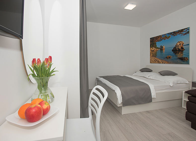 Vila Dalmatia, Brela - bedroom