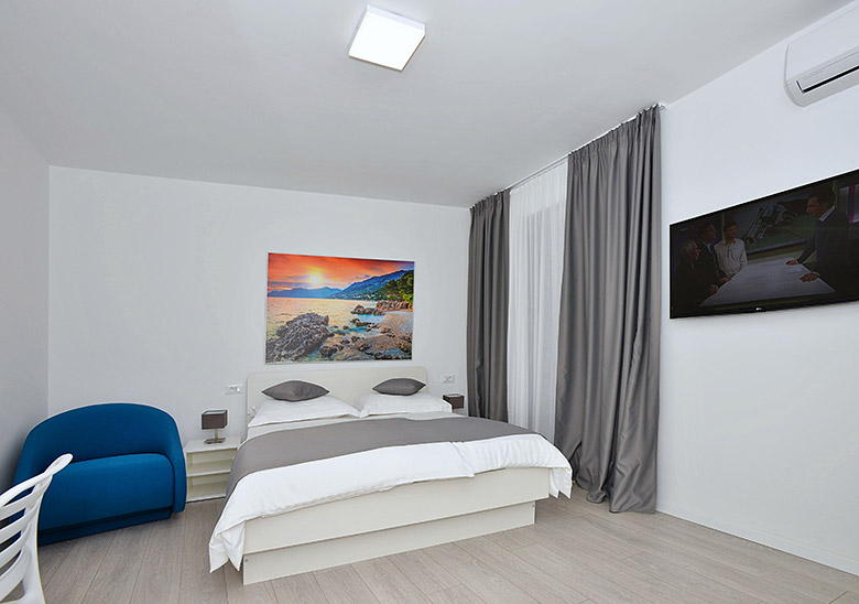 Vila Dalmatia, Brela - bedroom