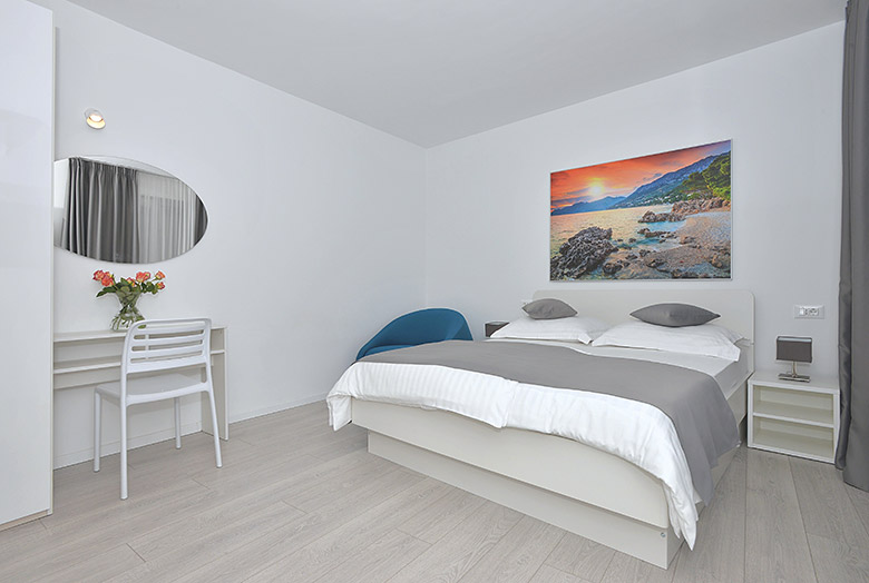 Vila Dalmatia, Brela - bedroom