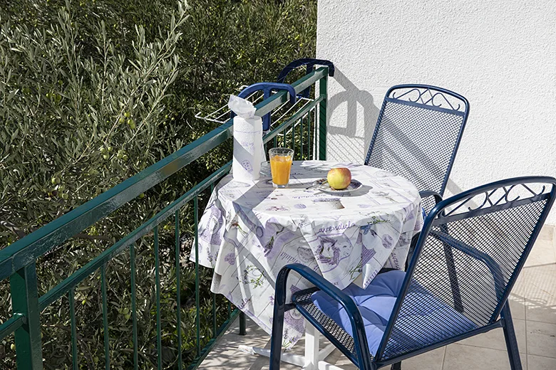 Apartments Stipan, Brela - balcony with seaview