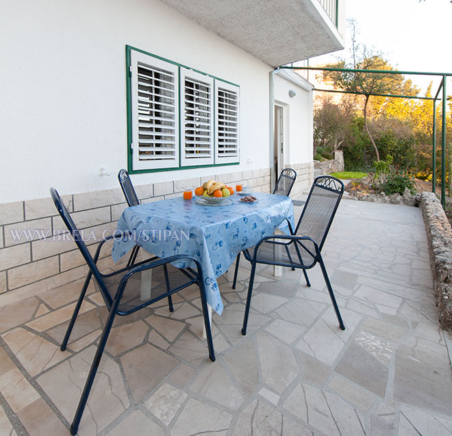 Apartments Stipan, Brela - veranda