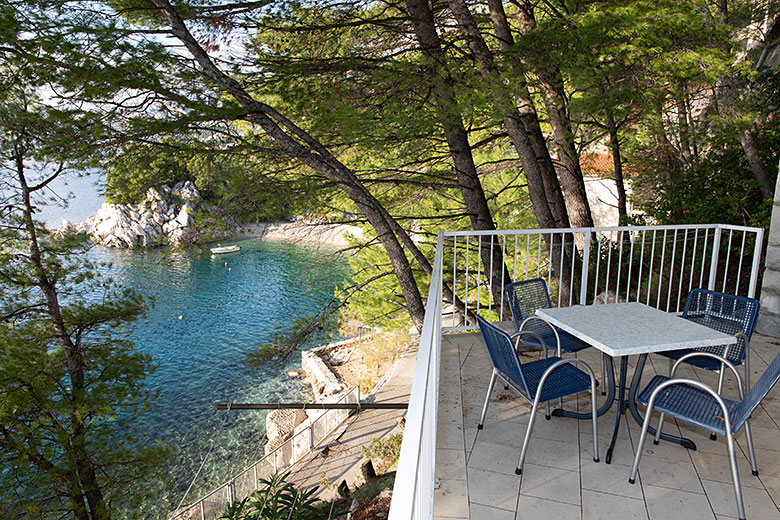 Apartments Villa Sunset, Brela - balcony with seaview