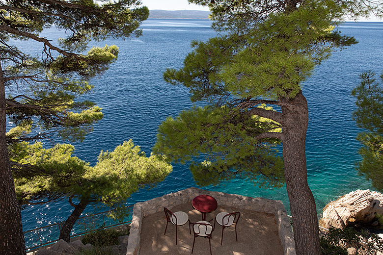 Apartments Villa Sunset, Brela - garden, sea view