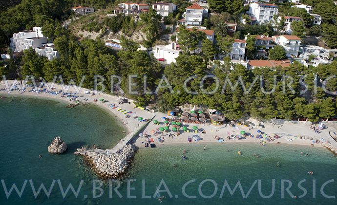 Brela beach nera hotel Berulia