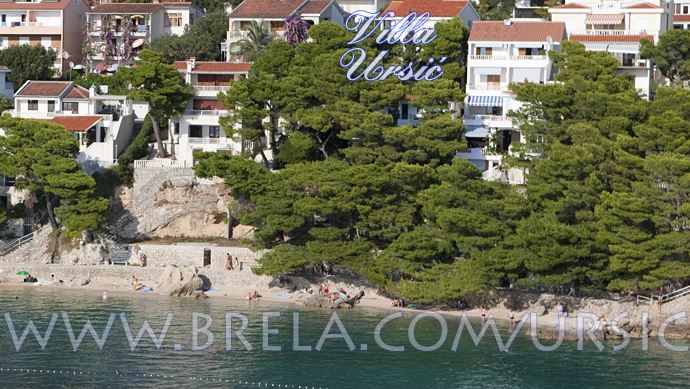 house Ursić viewed from sea