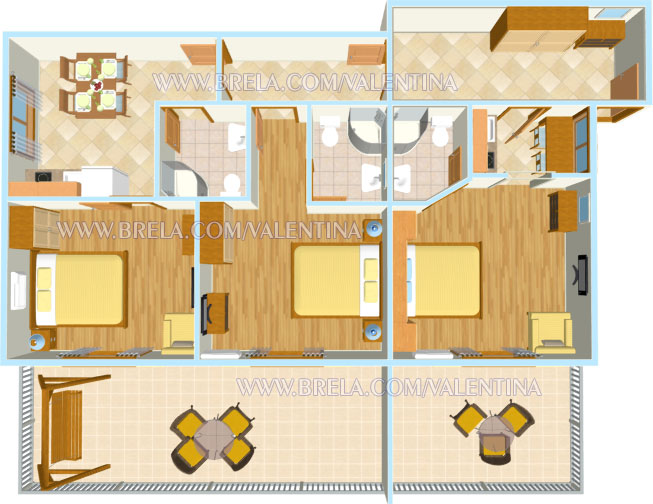 plan of entire floor