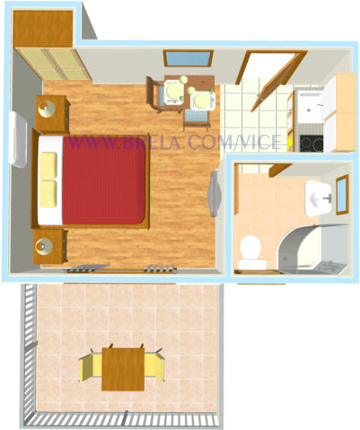 Wohnung Plan