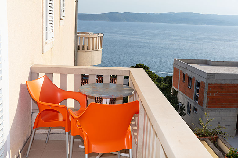 Vila Antonio, Brela - balcony with sea view