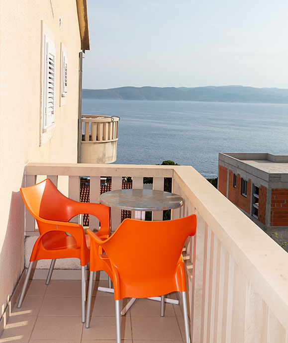 Vila Antonio, Brela - balcony with sea view