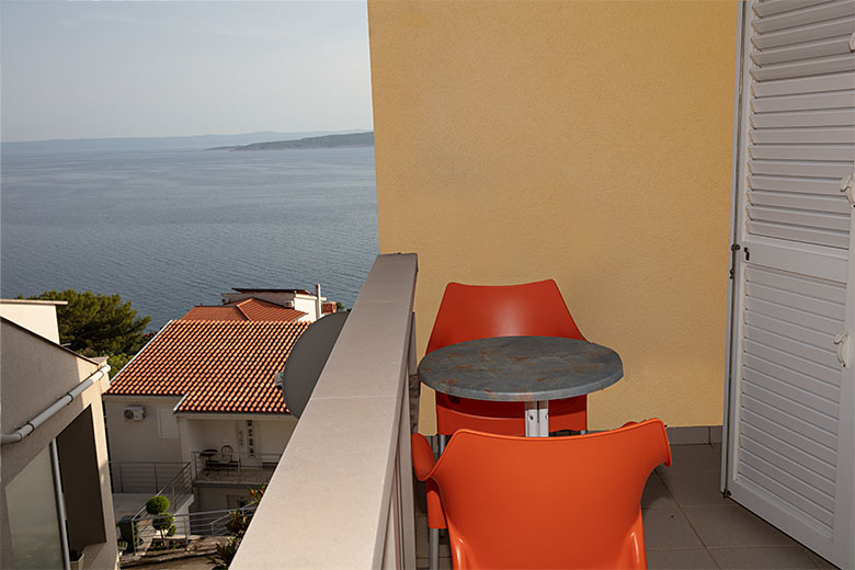 Vila Antonio, Brela - balcony with sea view