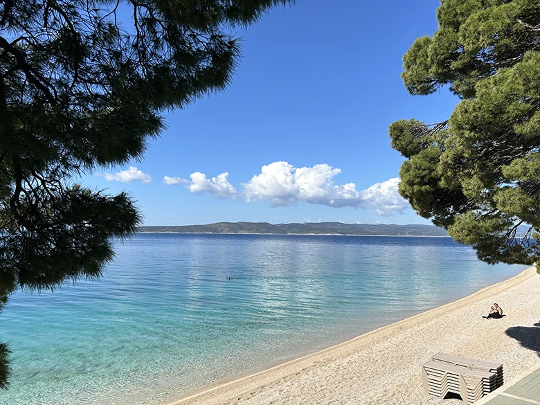 Vila Ru�a, Brela - garden