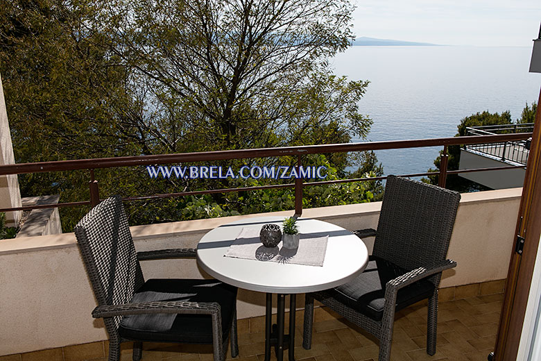 apartments Marija ami, Brela - balcony