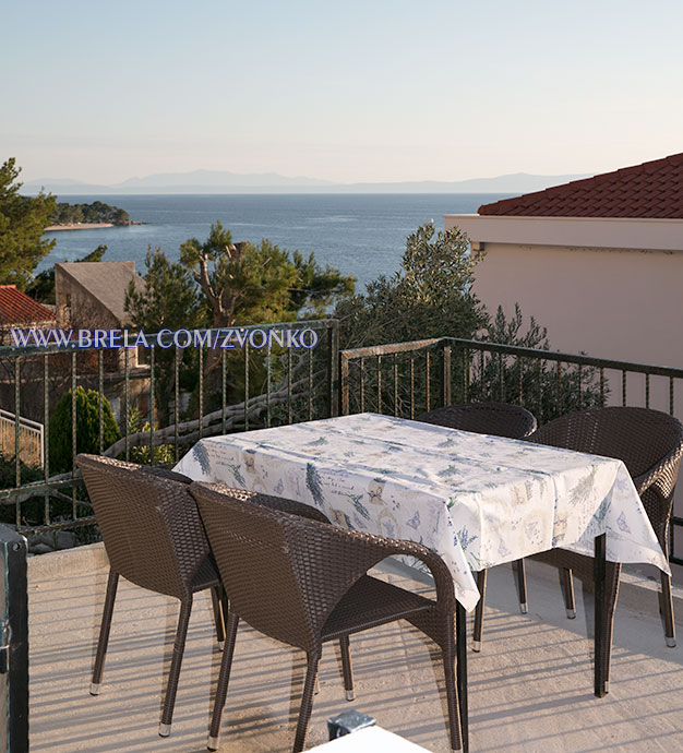 apartments Zvonko, Brela - balcony