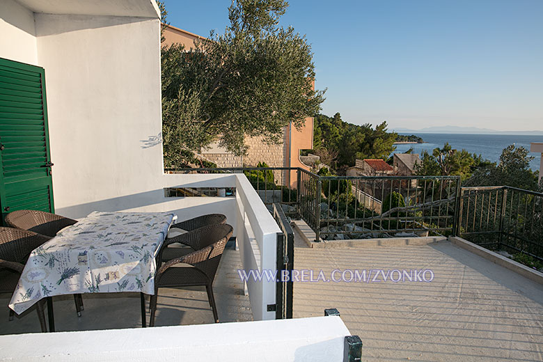 apartments Zvonko, Brela - balcony